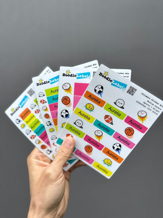 Little Champions - Ultimate Sticker Mix Pack (68 labels)