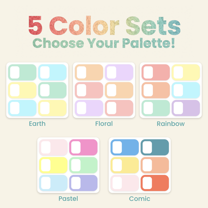 Square Sticker Pack (48 Labels)