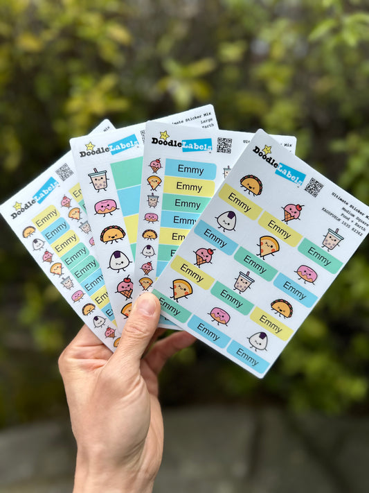Munchie Munchie - Ultimate Sticker Mix Pack (68 labels)
