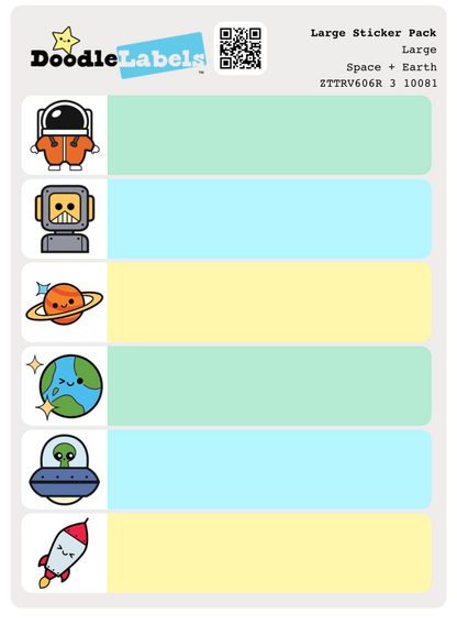 Large Sticker Pack (24 labels)